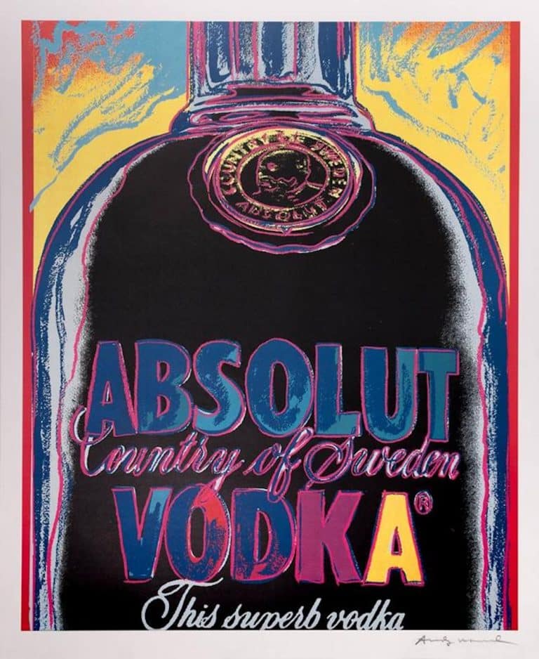 Andy Warhol-Absolute Vodka 1