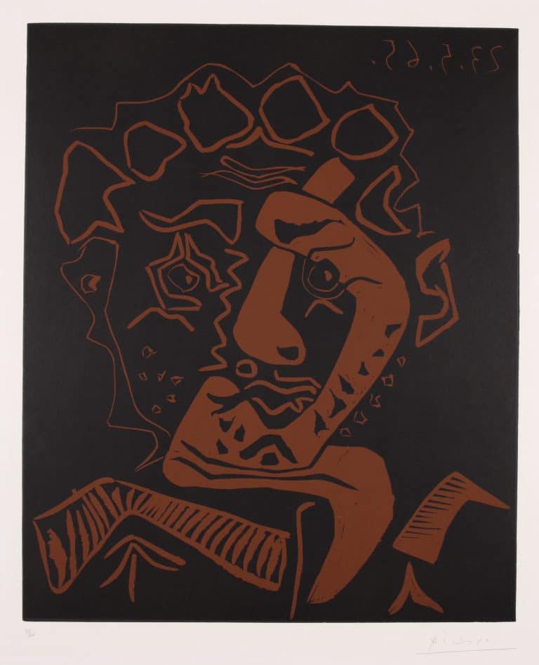 Pablo Picasso- Tete d’Histrion Image